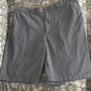 Falls Creek Men's Flat Front Shorts in Slate Gray